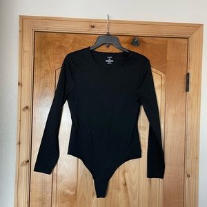 Nuuds black crew Neck Bodysuit